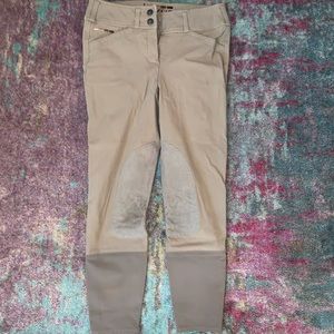 SmartPak Alexus Knee Patch Breech 24- Tan